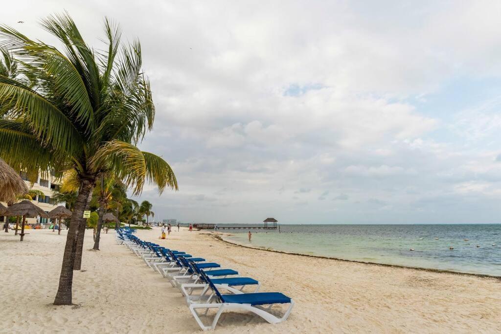 Departamento Frente Al Mar - Kiara Apartment Cancun Ngoại thất bức ảnh