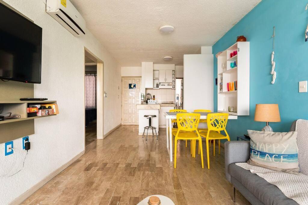 Departamento Frente Al Mar - Kiara Apartment Cancun Ngoại thất bức ảnh